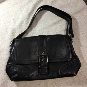 Coach leather handbag